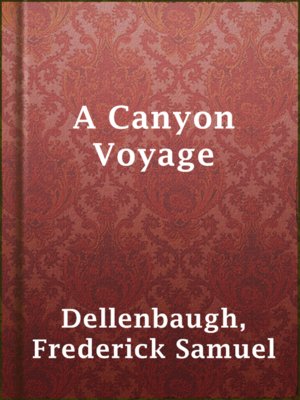 cover image of A Canyon Voyage